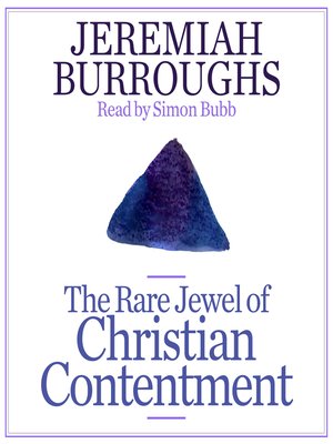 cover image of The Rare Jewel of Christian Contentment